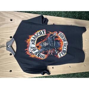 Black SAMCRO Graphic T-Shirt